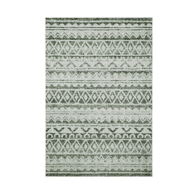 Covor F5078 - V2, 80x120 cm, forma dreptunghiulara, poliester, verde