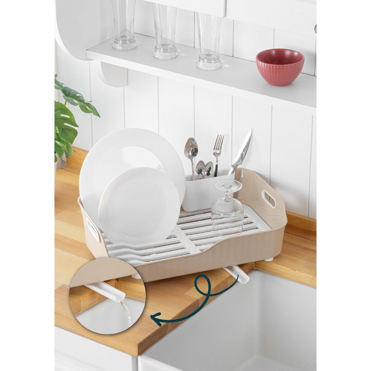 Suport vase, AKL-060BJ - Beige, Bej