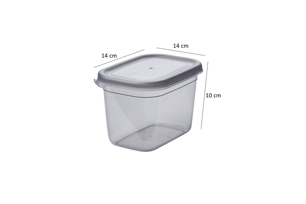 Set cutii depozitare (12 piese), BNMPEGYAR12-11, Antracit