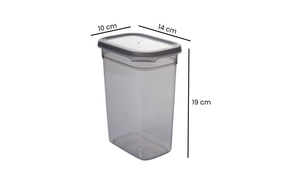 Set cutii depozitare (12 piese), BNMPEGYAR12-81115, Antracit