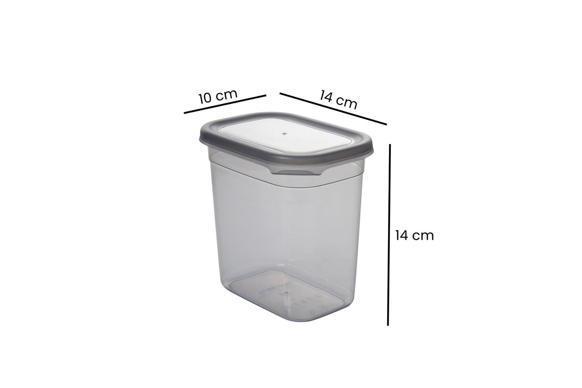 Set cutii depozitare (12 piese), BNMPEGYAR12-81115, Antracit