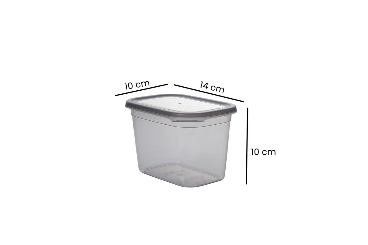 Set cutii depozitare (12 piese), BNMPEGYAR12-81115, Antracit