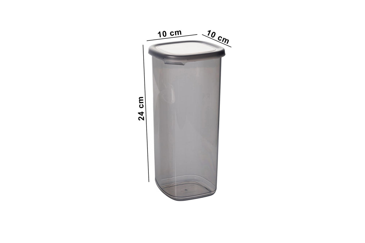 Set cutii depozitare (15 piese), BNMPEGYAS15-51217, Antracit