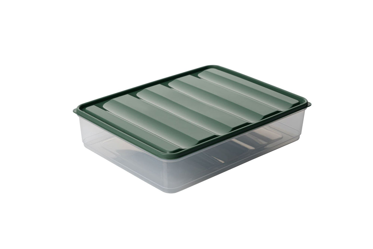Set cutii depozitare (4 piese), YYBLLA3,54LU - Green, Verde