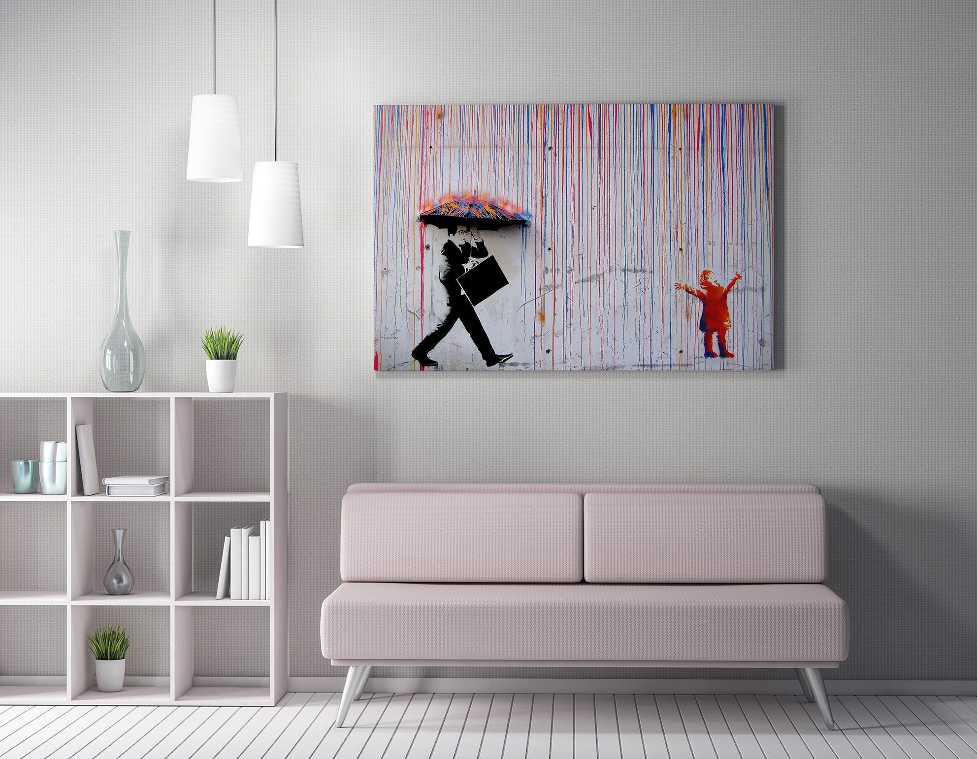 Tablou decorativ pe pânză, WY64 (50 x 70), Multicolor