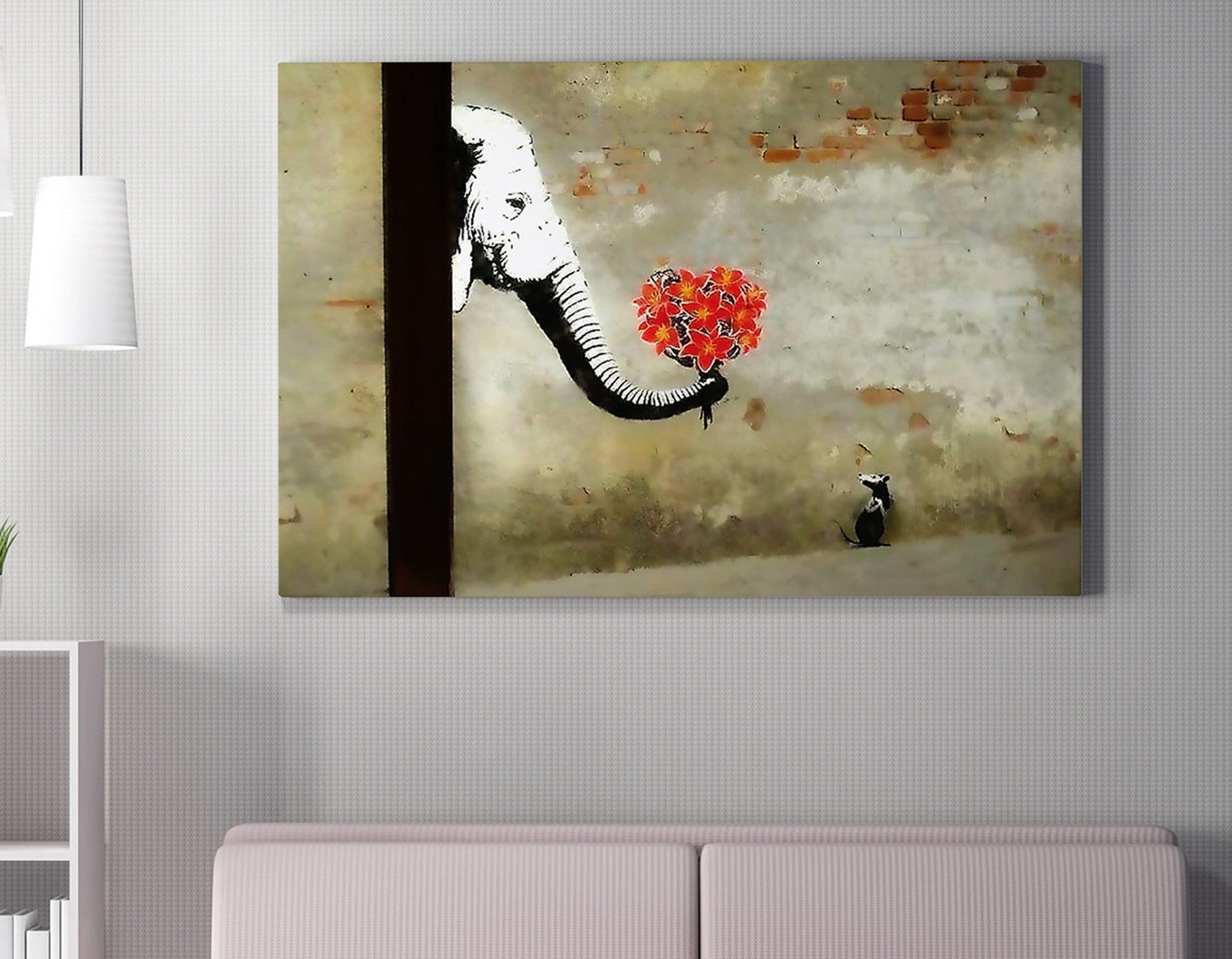 Tablou decorativ pe pânză, WY116 (70 x 100), Multicolor