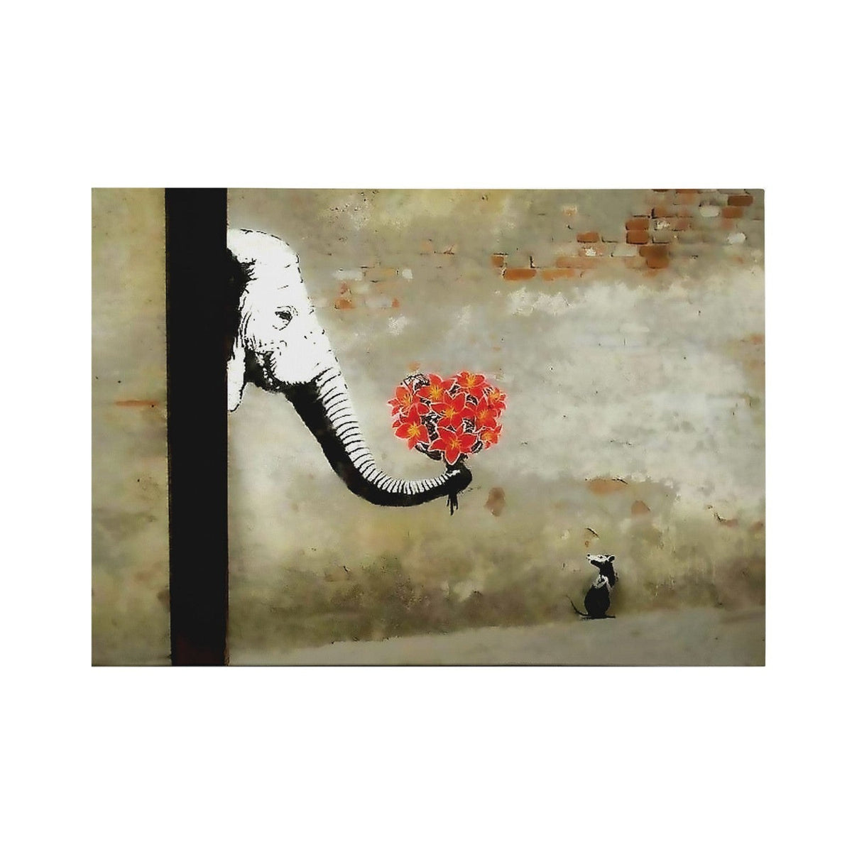Tablou decorativ pe pânză, WY116 (70 x 100), Multicolor