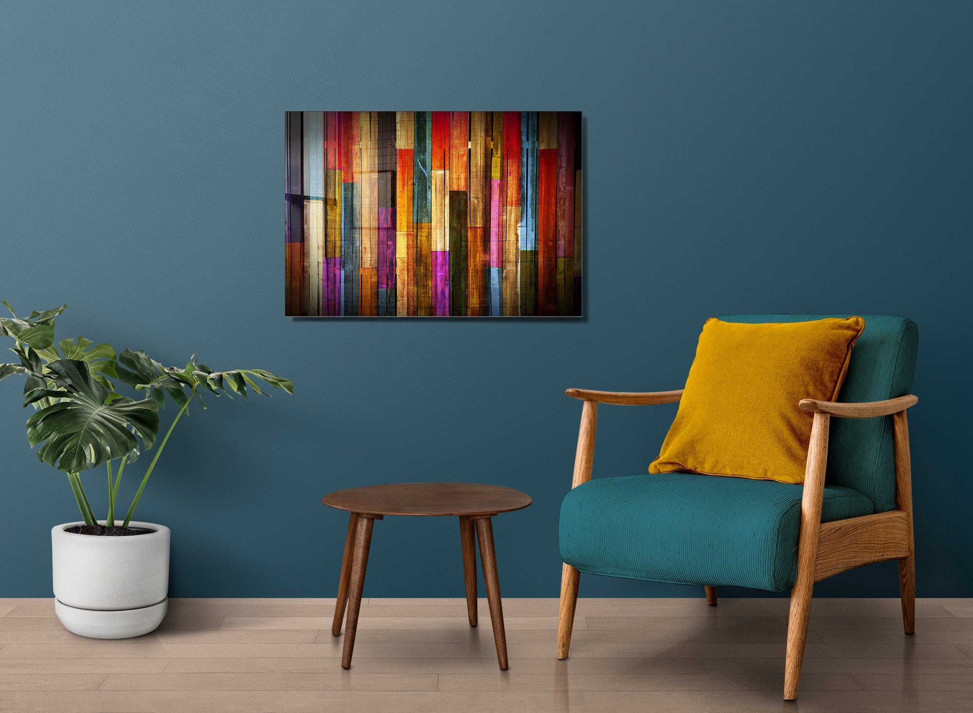 Tablou decorativ din sticlă securizată, UV-002 - 70 x 100, Multicolor
