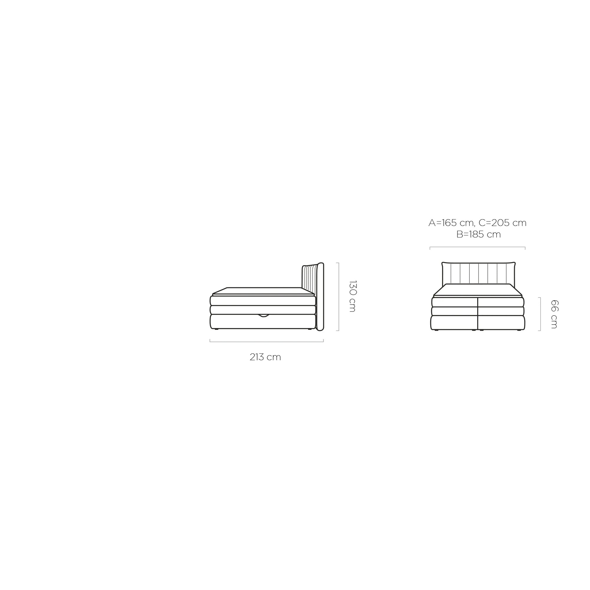 Pat boxspring AMBER 140x200, personalizabil materiale gama Oferta Avantaj, cu spatiu depozitare, saltele si topper