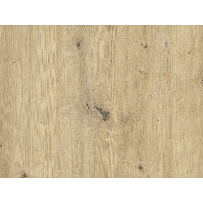 Masa extensibila IKON 5, negru/stejar artisan, lemn de fag, 140/180x80x75 cm