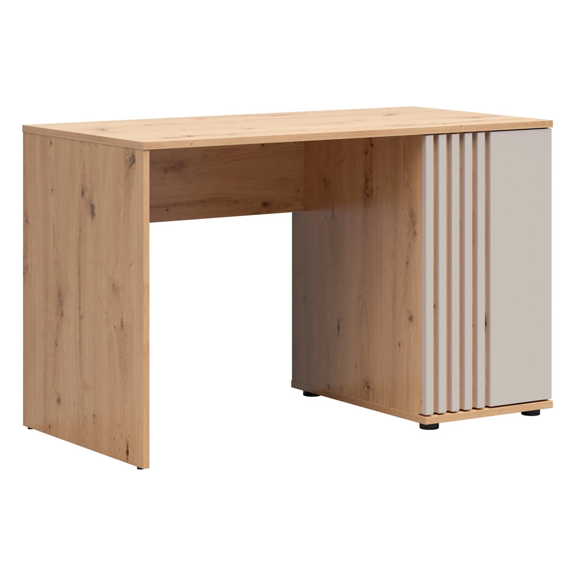 Birou tineret modern BREVAS, stejar artisan/casmir, PAL, 120x60x77 cm