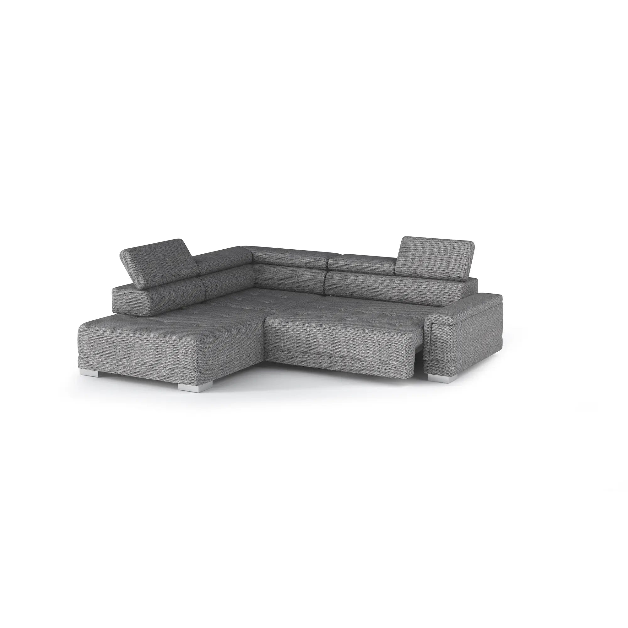 Coltar CAMPO L, personalizabil materiale gama Oferta Avantaj, cu reglaj electric si tetiere reglabile, 292x220x101 cm