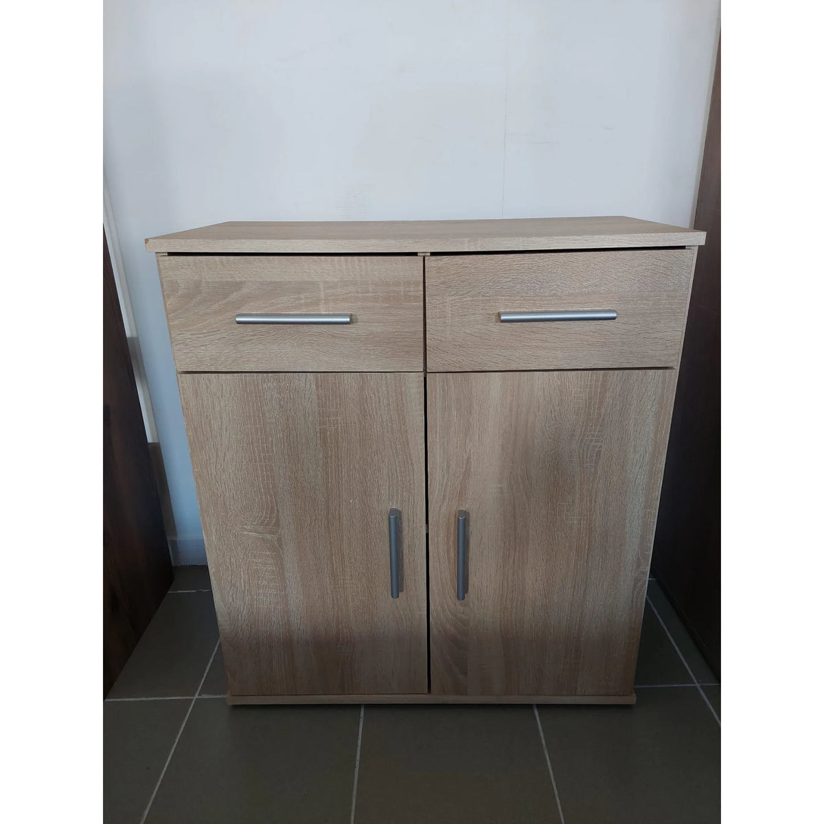 PRODUS RESIGILAT - Comoda RESITA TYP 2, stejar sonoma, DTD, 71x35x80 cm