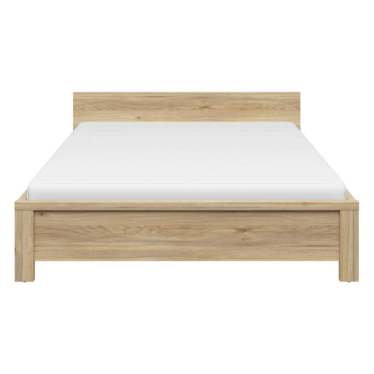Cadru pat KASPIAN 140x200, stejar mauvella, PAL