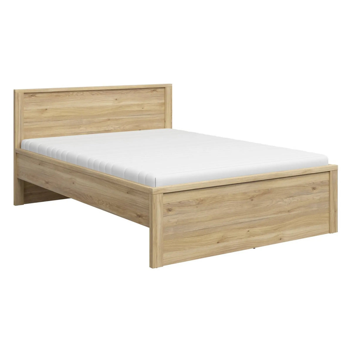 Cadru pat KASPIAN T 160x200, stejar mauvella, PAL