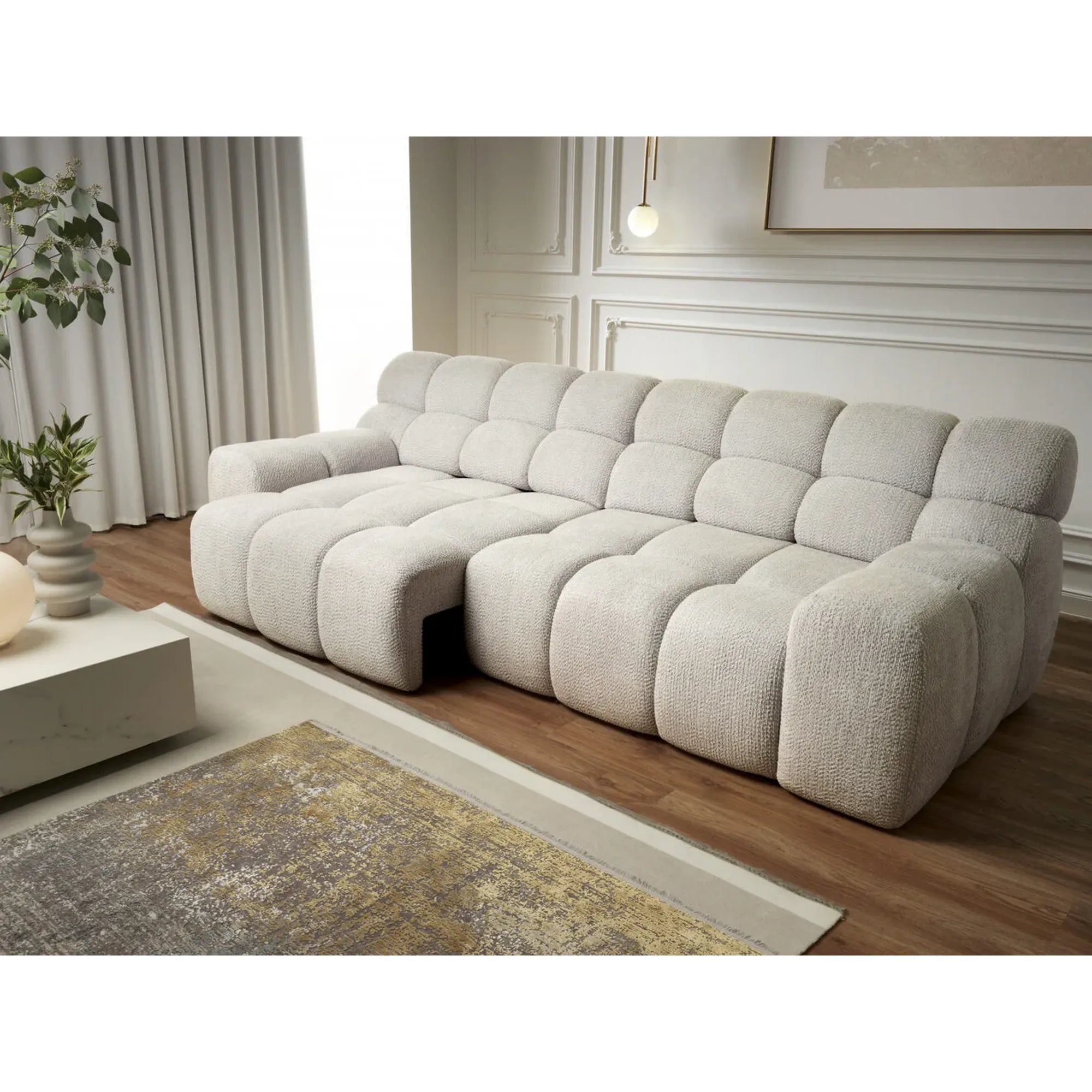 Canapea CAMPILE, personalizabil materiale Gama Premium, 288x119x85 cm
