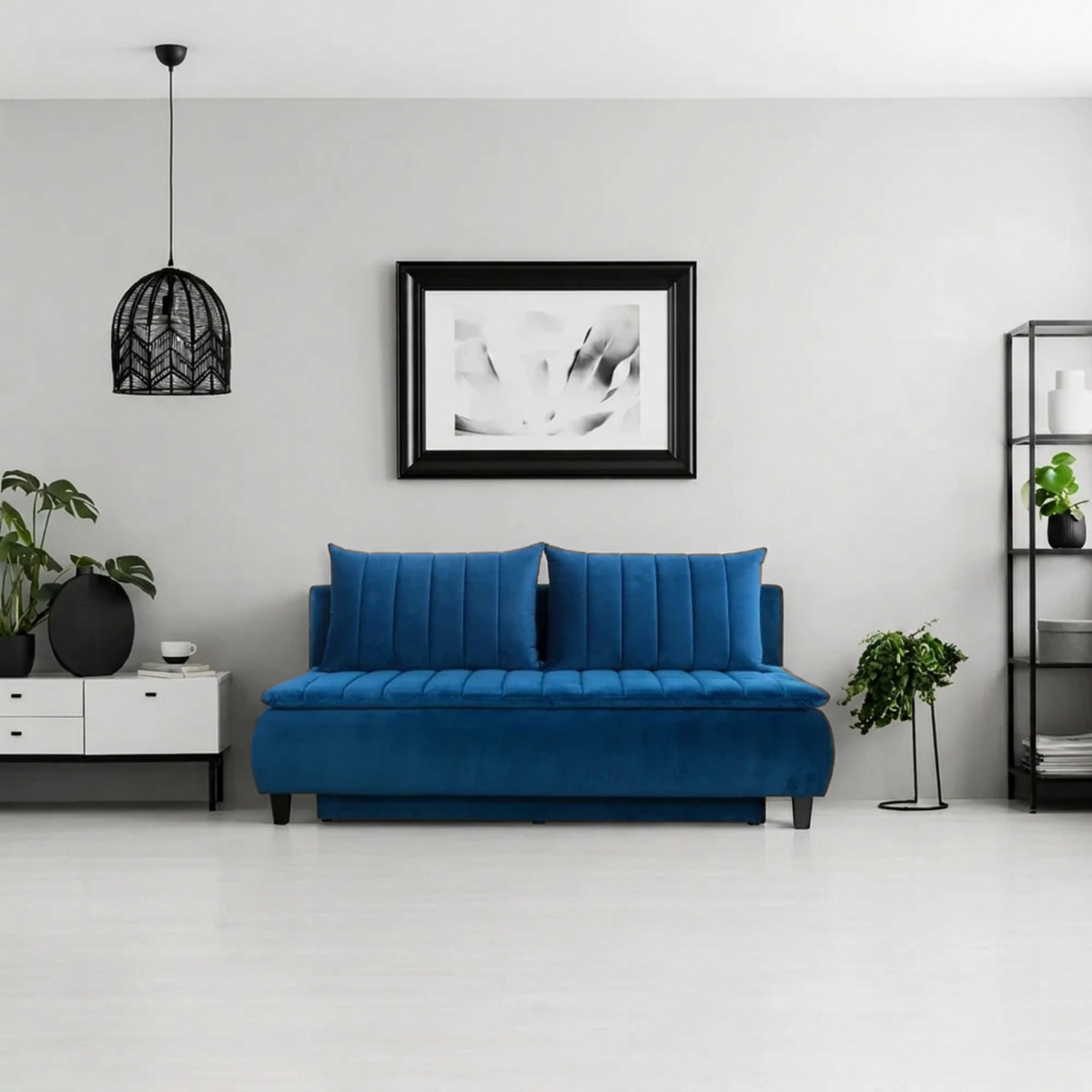 Canapea extensibila HARRY, personalizabil materiale gama Oferta Avantaj, lada depozitare, 208x102x96 cm