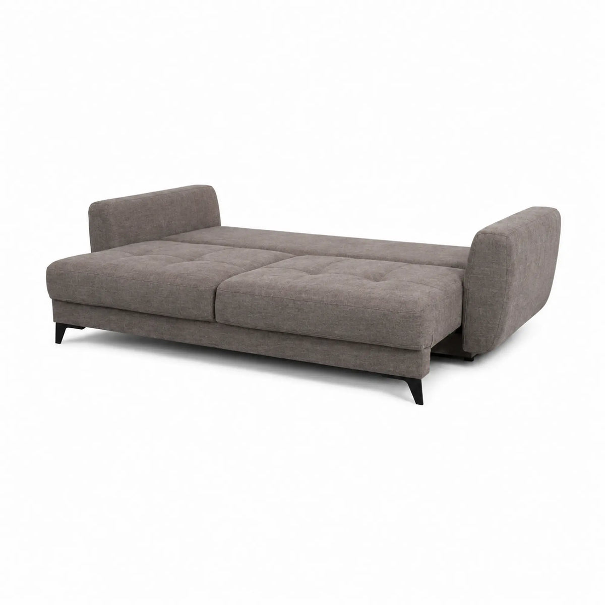 Canapea extensibila KARISA, stofa gri - Element 3, cu spatiu depozitare, 241x113x91 cm