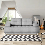 Canapea extensibila OSLO, personalizabil, cu lada depozitare, 197x94x90 cm