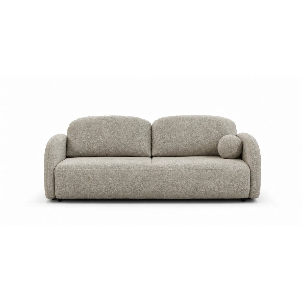 Canapea extensibila ROMA, stofa bej - Vinci 26, cu lada depozitare, 230x105x90 cm