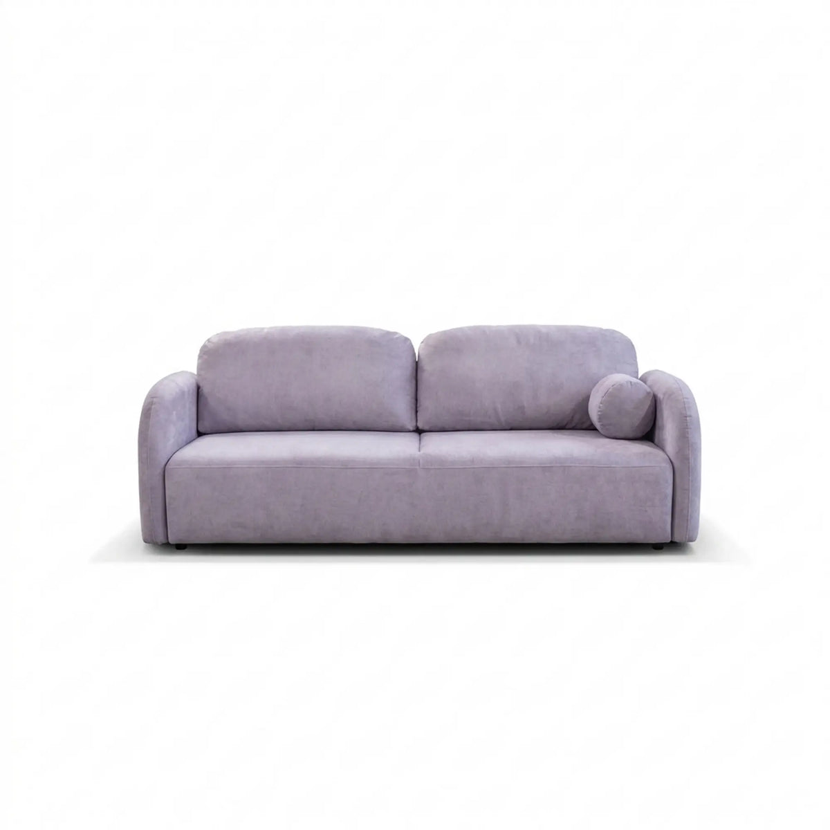 Canapea extensibila ROMA, stofa catifelata mov lila - Monolith 62, cu lada depozitare, 230x105x90 cm