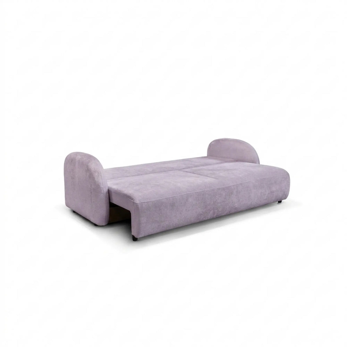 Canapea extensibila ROMA, stofa catifelata mov lila - Monolith 62, cu lada depozitare, 230x105x90 cm