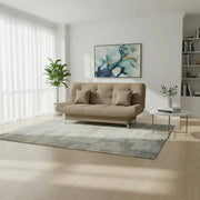 Canapea extensibila VIOLA, stofa maro - Elia 16, 192x89x48 cm