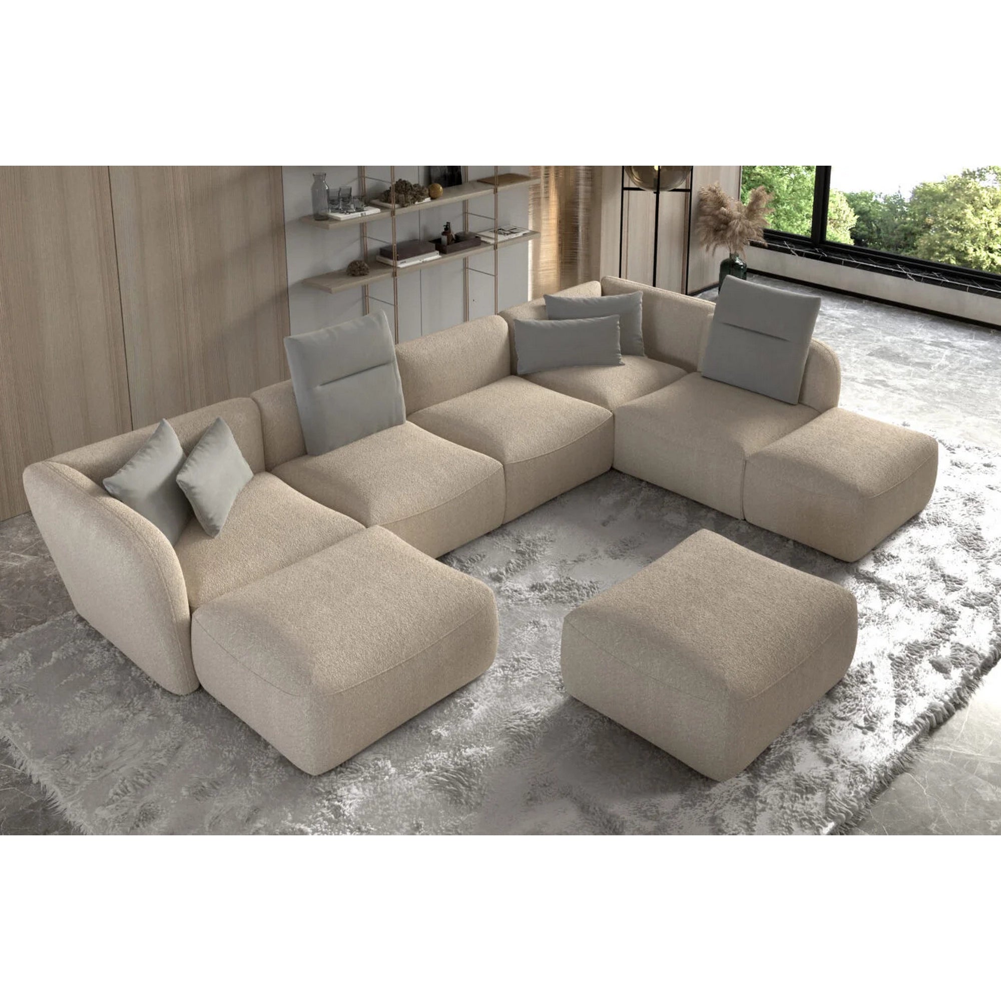Taburet CANDELO, personalizabil materiale gama Oferta Avantaj, 90x70x44 cm