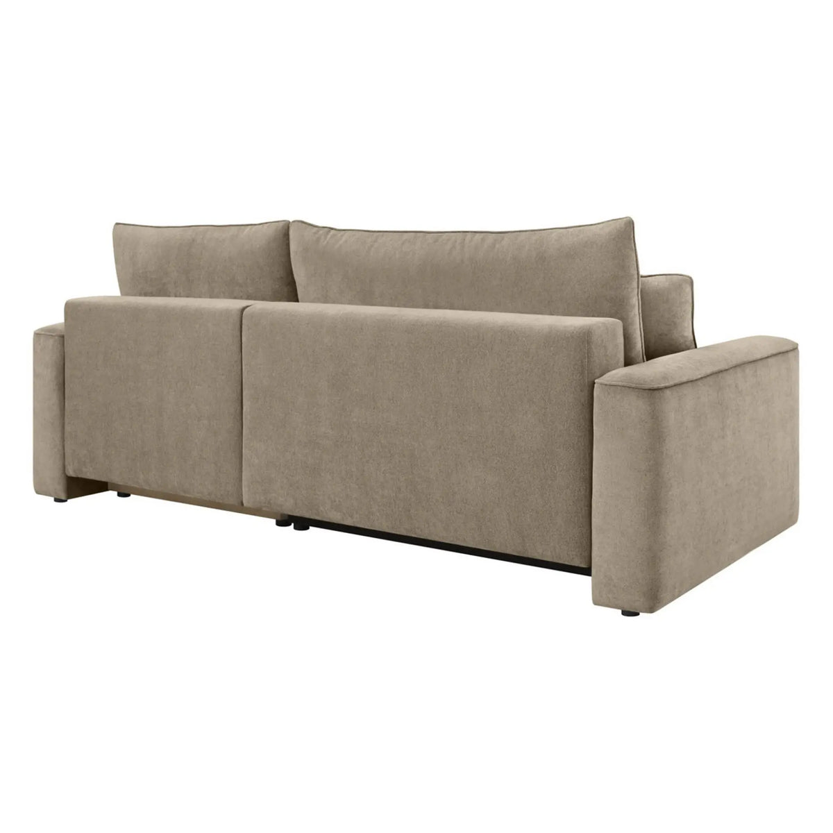 Colțar extensibil LORETTO, universal, stofă taupe, 259x158x100 cm