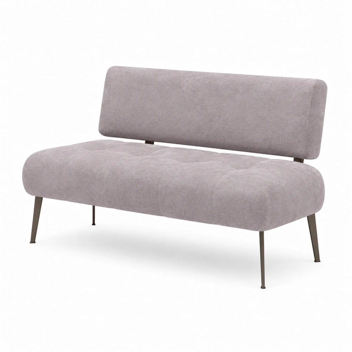 Coltar bucatarie MILO, sezlong dreapta, stofa catifelata bej - Whisper 3, 215X163X90 cm