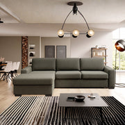 Coltar extensibil VANILLA CORNER 160, personalizabil, cu lada depozitare, 303x173x87 cm