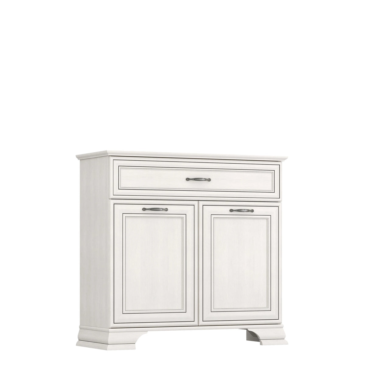 Comoda TIFFANY II, crem, PAL laminat, 94x37x90 cm