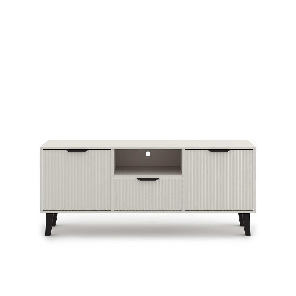 Comoda tv eleganta BORG, casmir, PAL laminat, 140x39x58 cm