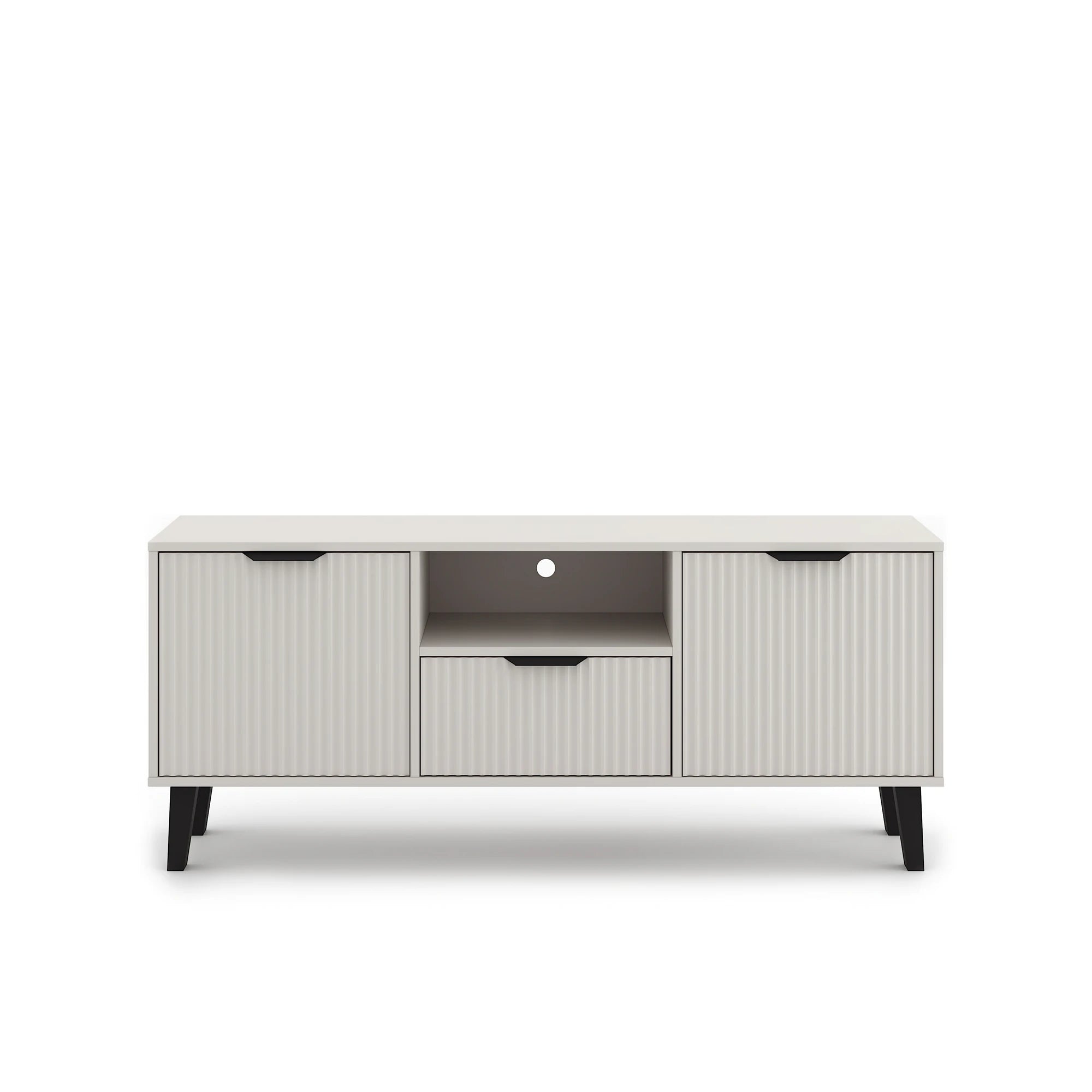 Comoda tv eleganta BORG, casmir, PAL laminat, 140x39x58 cm