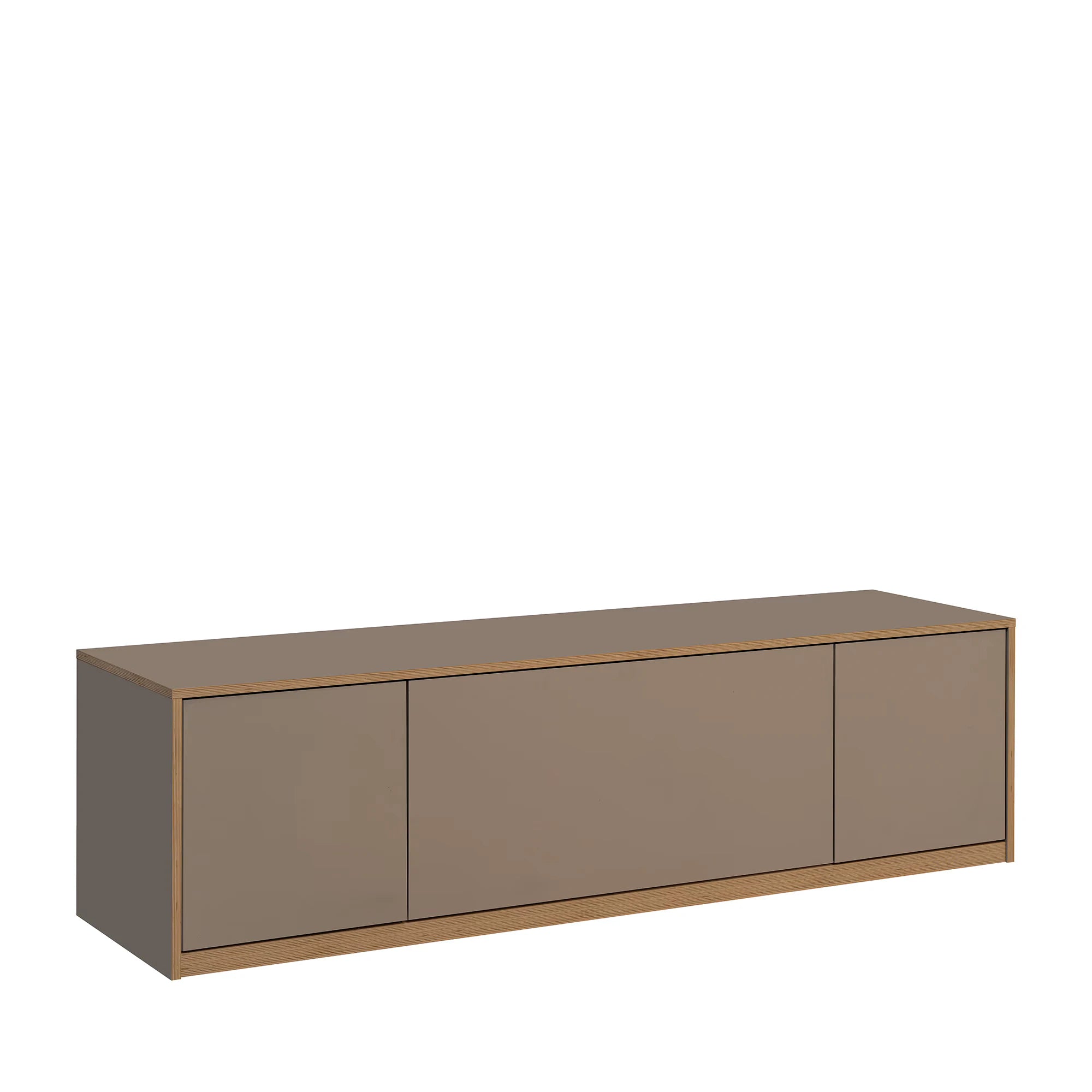 Comoda tv sufragerie COMPLEX, gri, PAL laminat, 170x45x47 cm