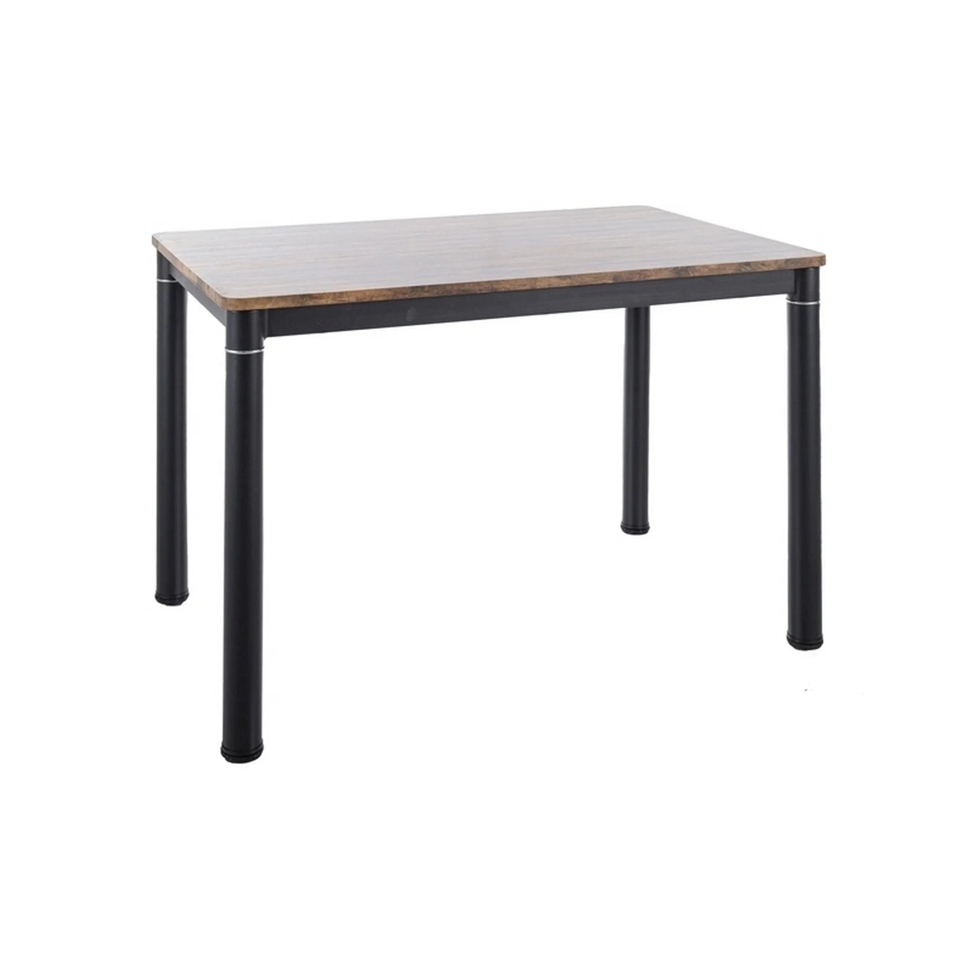Masa DAMAR, nuc/negru, 110x70x75 cm