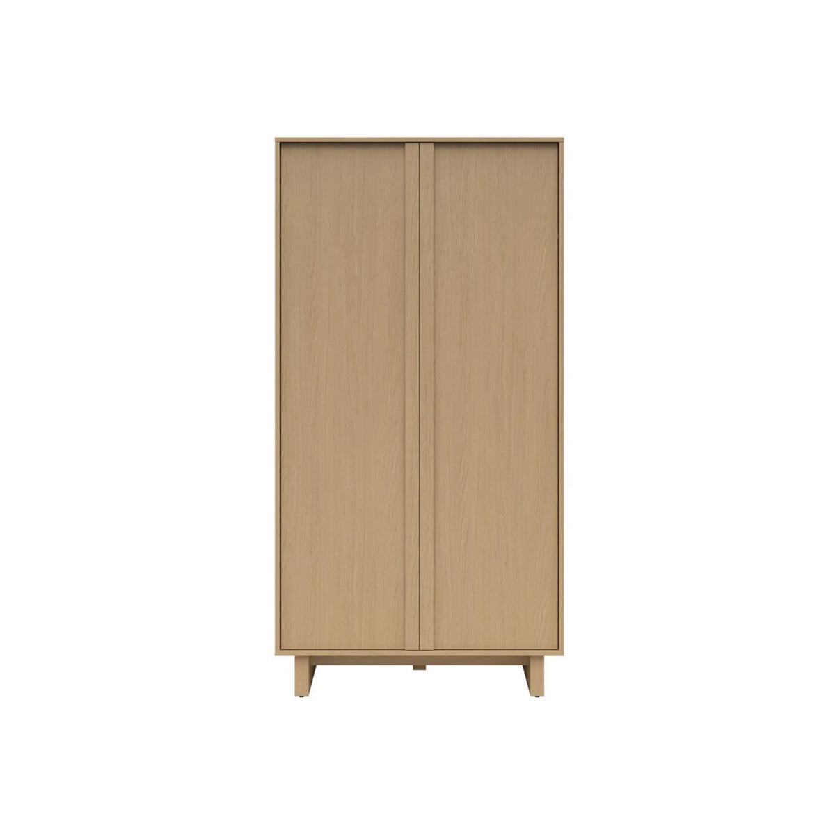 Dulap MODO, stejar arles, PAL, cu 2 uși, 104x56x202 cm