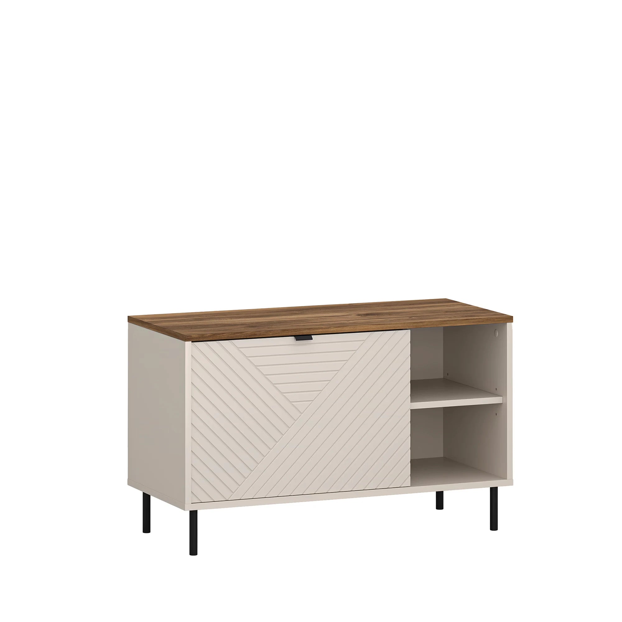 Dulap incaltari EVO, casmir/stejar, PAL laminat, 90x40x55 cm
