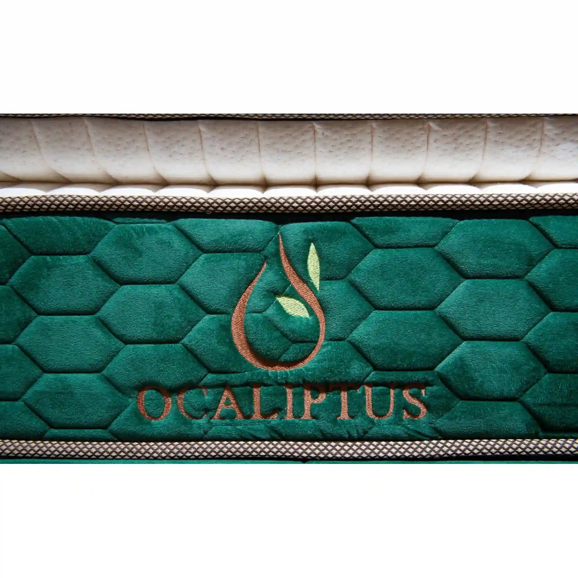 Saltea OPERA, alb/verde, 180x200 cm