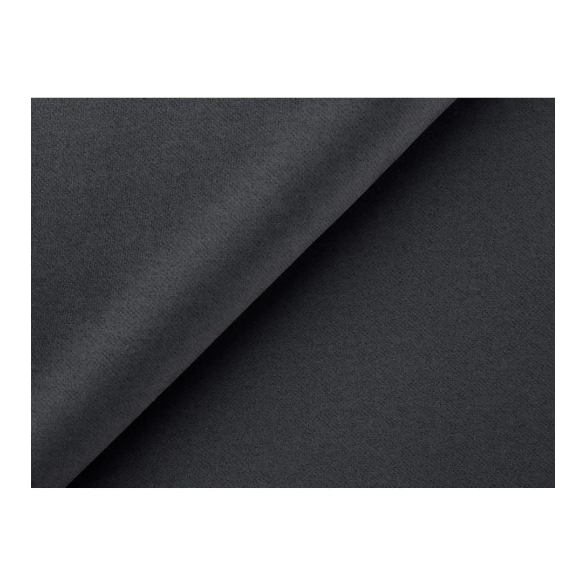 Canapea extensibila HARRY, stofa catifelata gri grafit - Element 22, lada depozitare, 208x102x96 cm