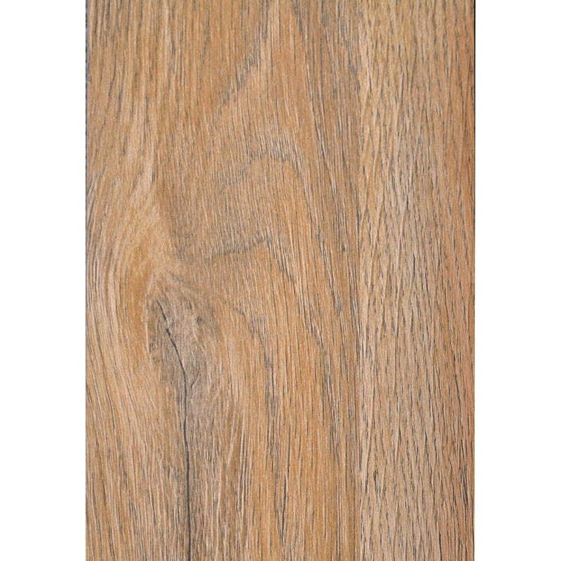 Masa extensibila ALBA 1, alb/stejar grandson, lemn de fag, 120/150x80x78 cm