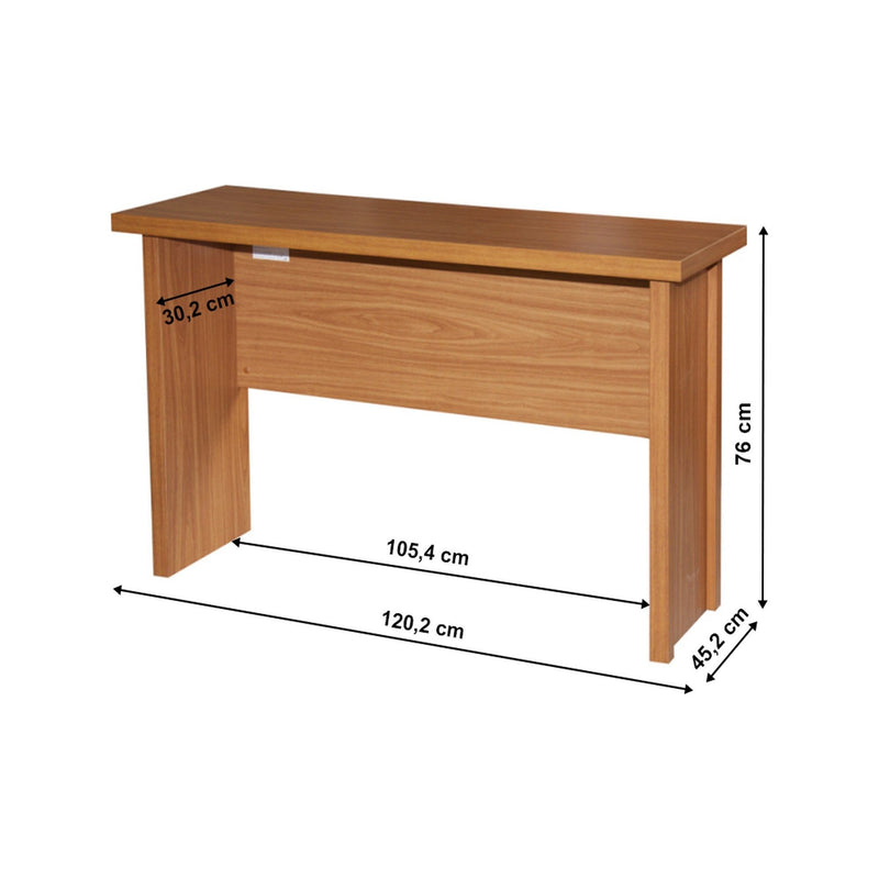 Masa birou OSCAR T02, PAL, cires, 120.2x45.2x76 cm