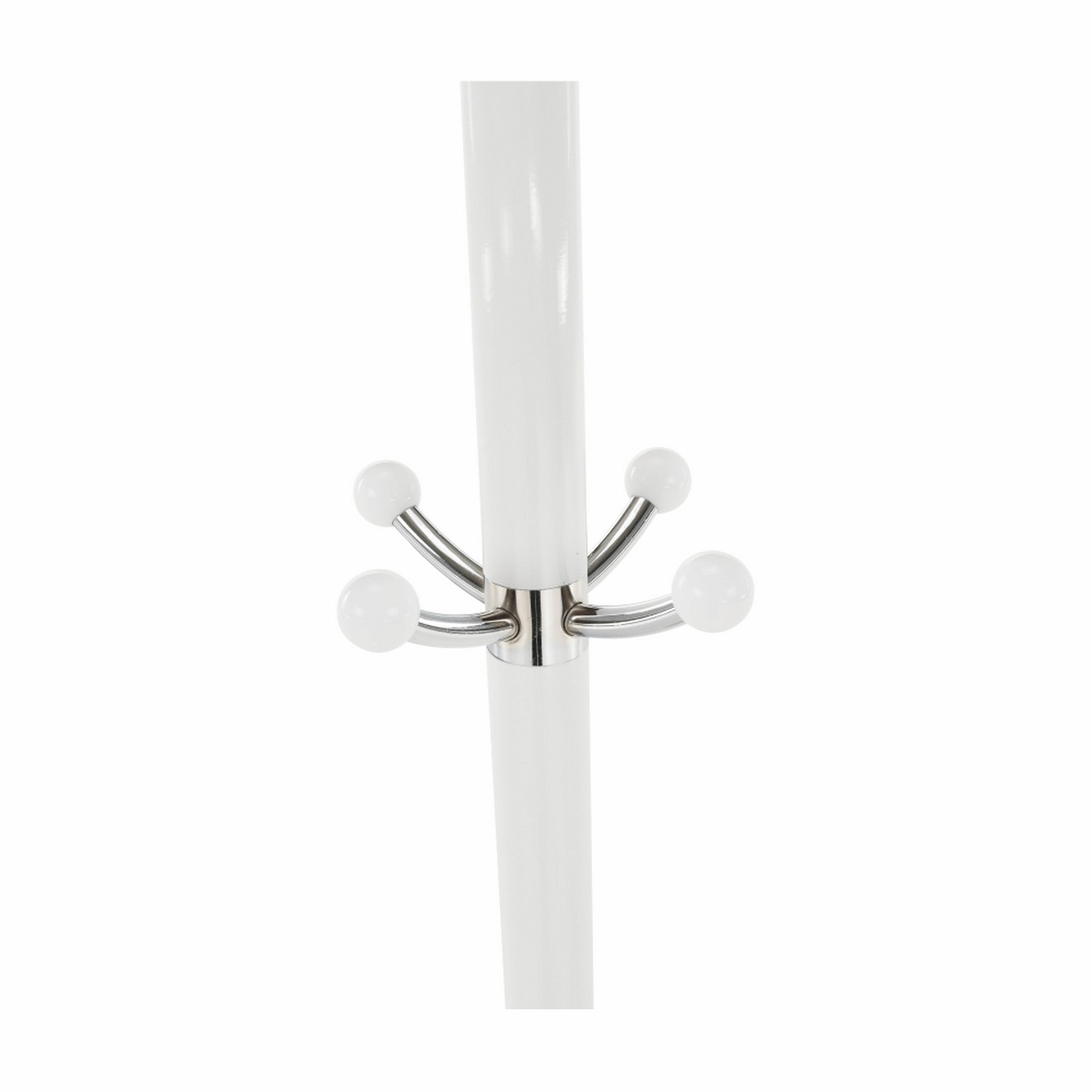 Cuier pom ALAN NEW, alb, metal/marmura, 37x175 cm
