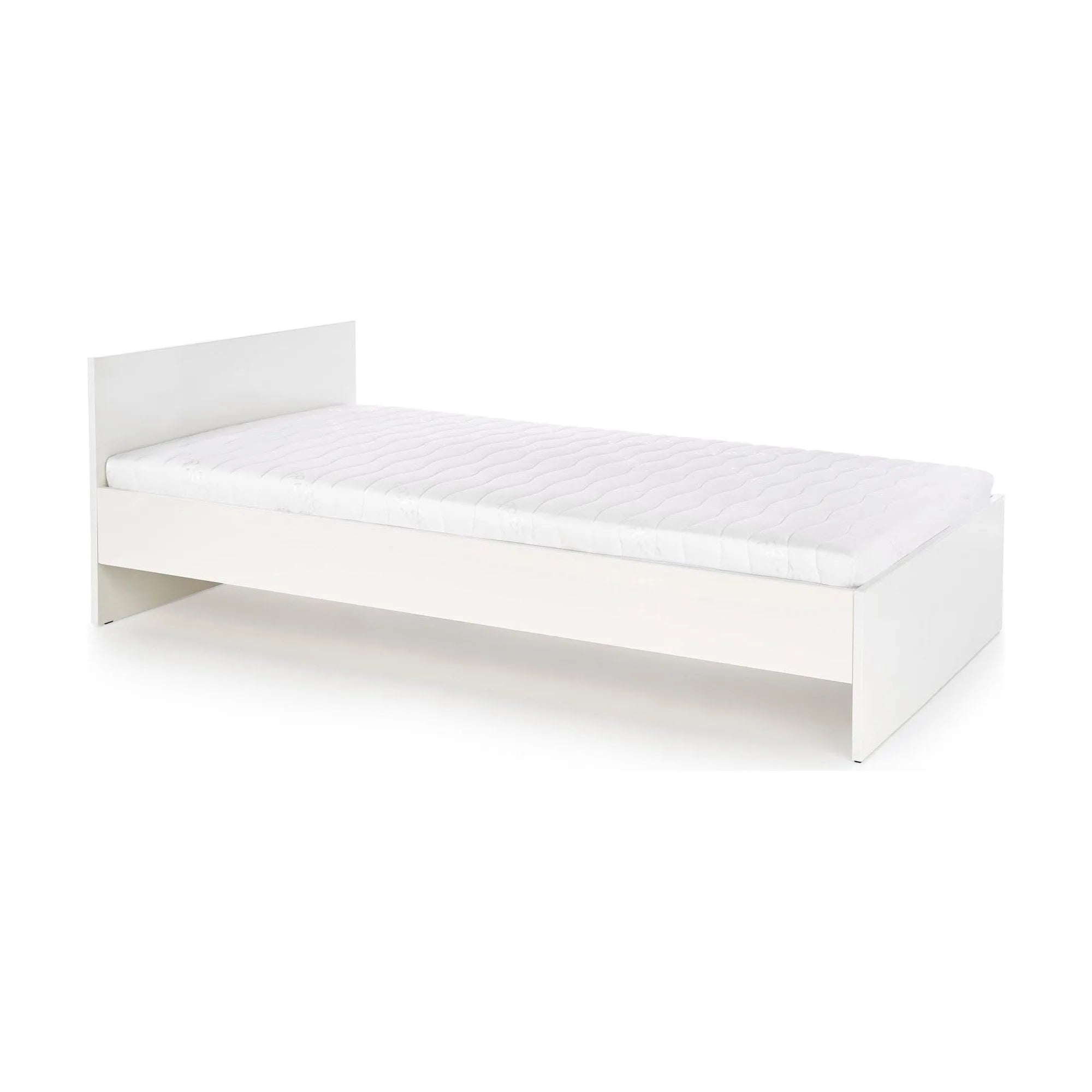 Cadru pat Lima 120x200, alb, PAL laminat