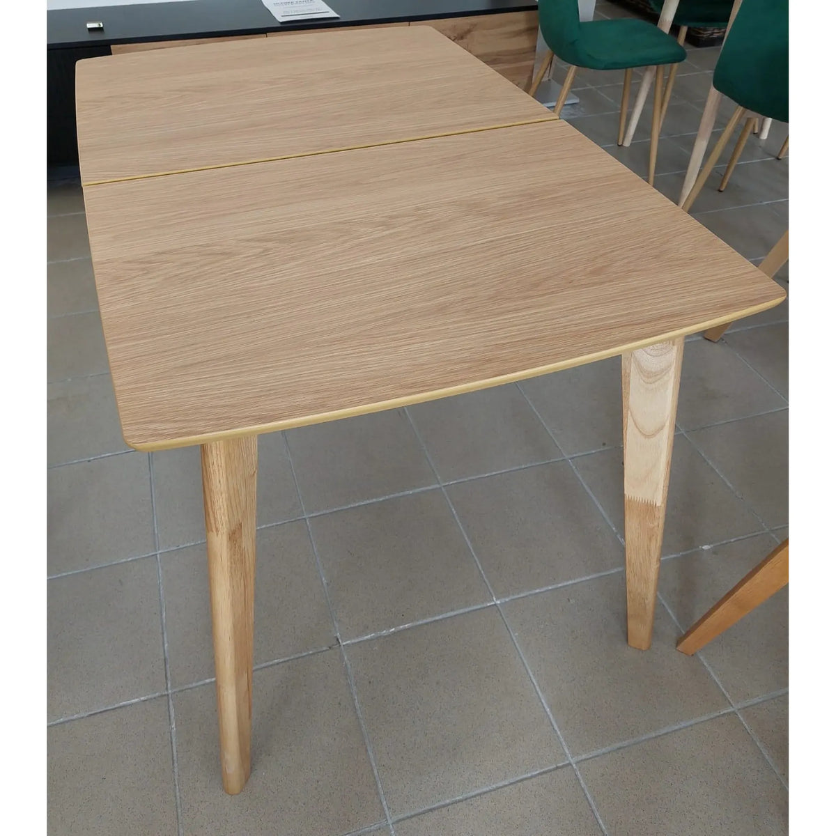 PRODUS RESIGILAT - Masa extensibila BRANDO, stejar, 120/160x80x75 cm