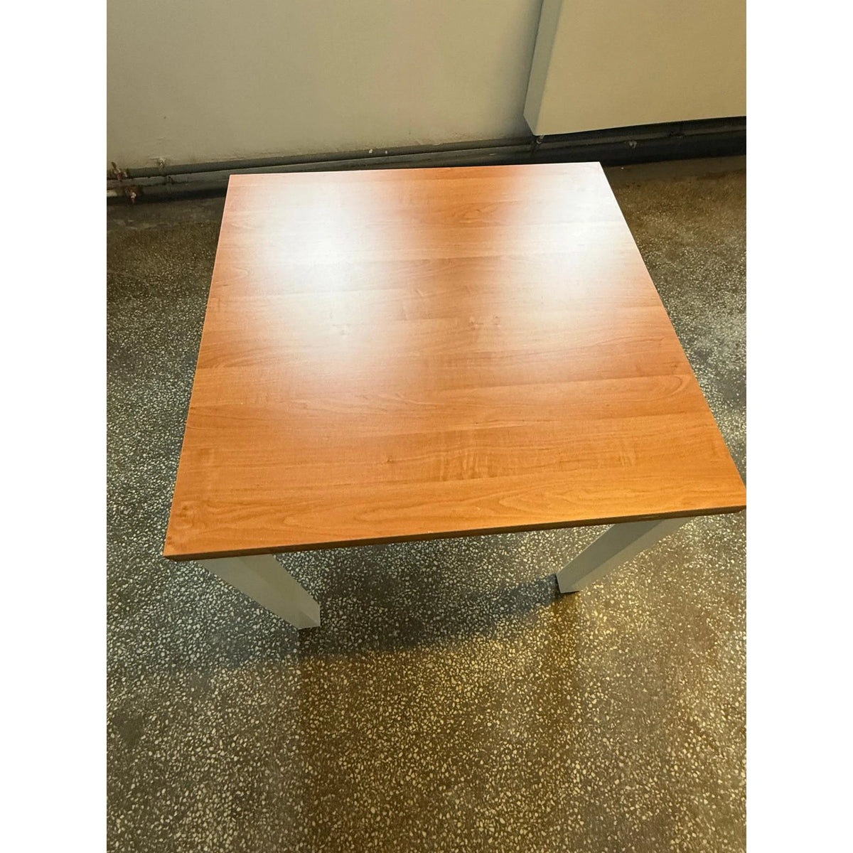 PRODUS RESIGILAT - Masa extensibila GRACJAN, arin/alb, PAL, 80/160x80x76 cm