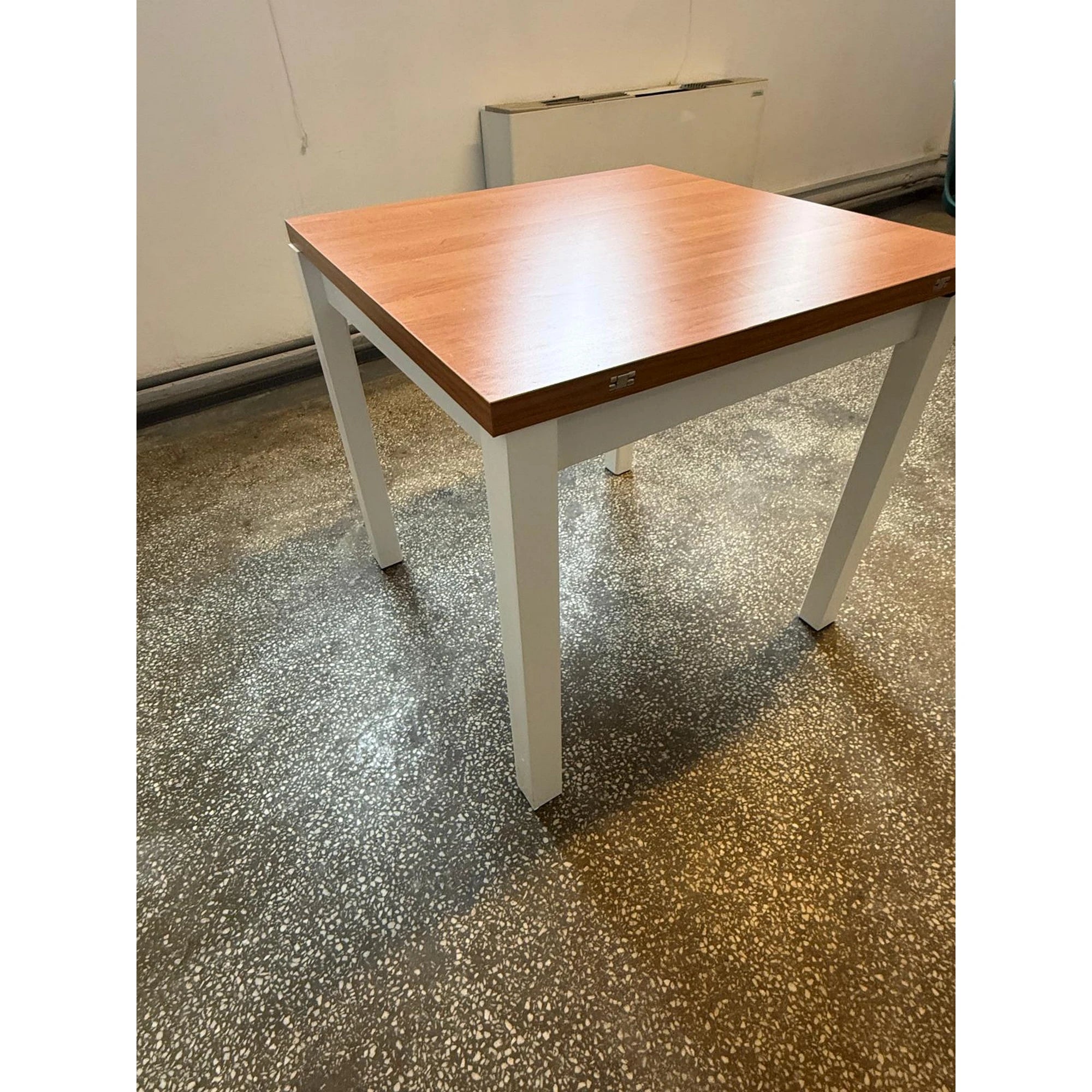 PRODUS RESIGILAT - Masa extensibila GRACJAN, arin/alb, PAL, 80/160x80x76 cm