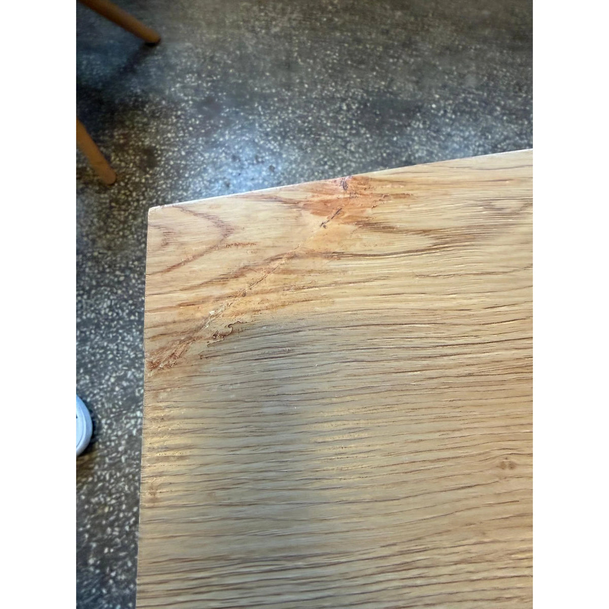 PRODUS RESIGILAT - Masa extensibila Toronto, stejar/negru, MDF/furnir/sticla/metal, 120/160x80x76 cm