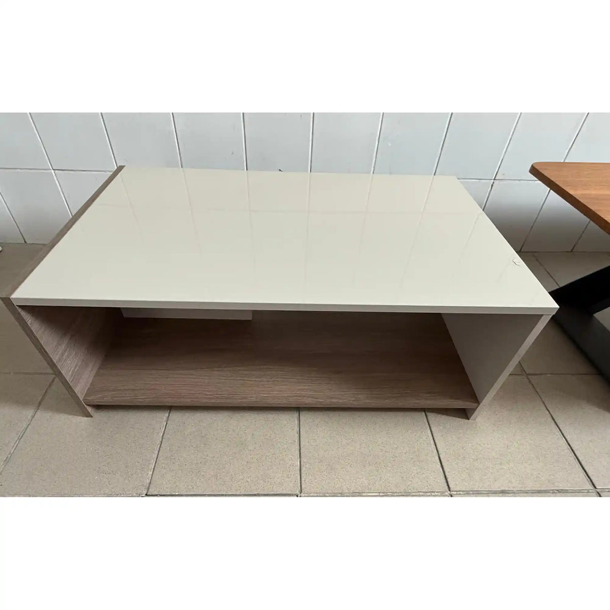PRODUS RESIGILAT - Masuta de cafea HAVANA, stejar/crem, 90x65x35 cm
