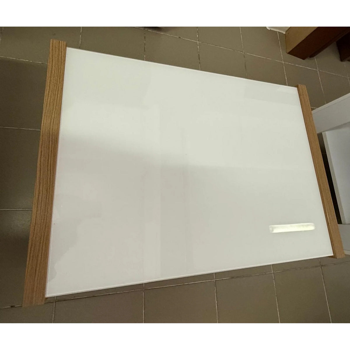 PRODUS RESIGILAT - Masuta cafea NEW YORK, alb/stejar, 89x62x35 cm